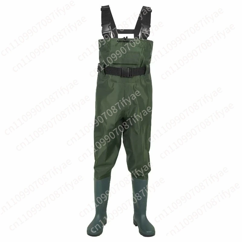 Fishing Waders Pants Overalls With Boots Gear Set Suit Kits Men Women Chest  Pants Adult Set Waterproof Overalls Trousers