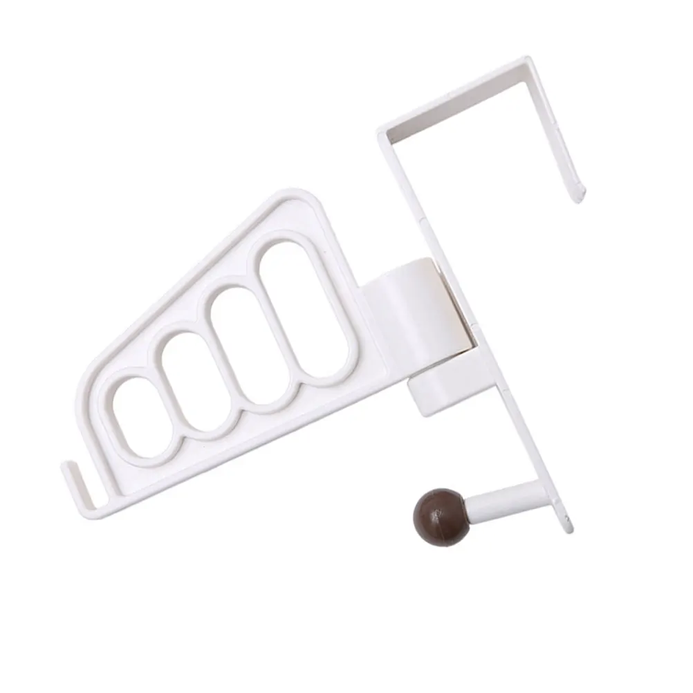 

1pc Door Clothes Hanger Rack Space-Saving Hat Hook Wall Mounted Coat Storage Utility Hanging Organizer Multi-Functional