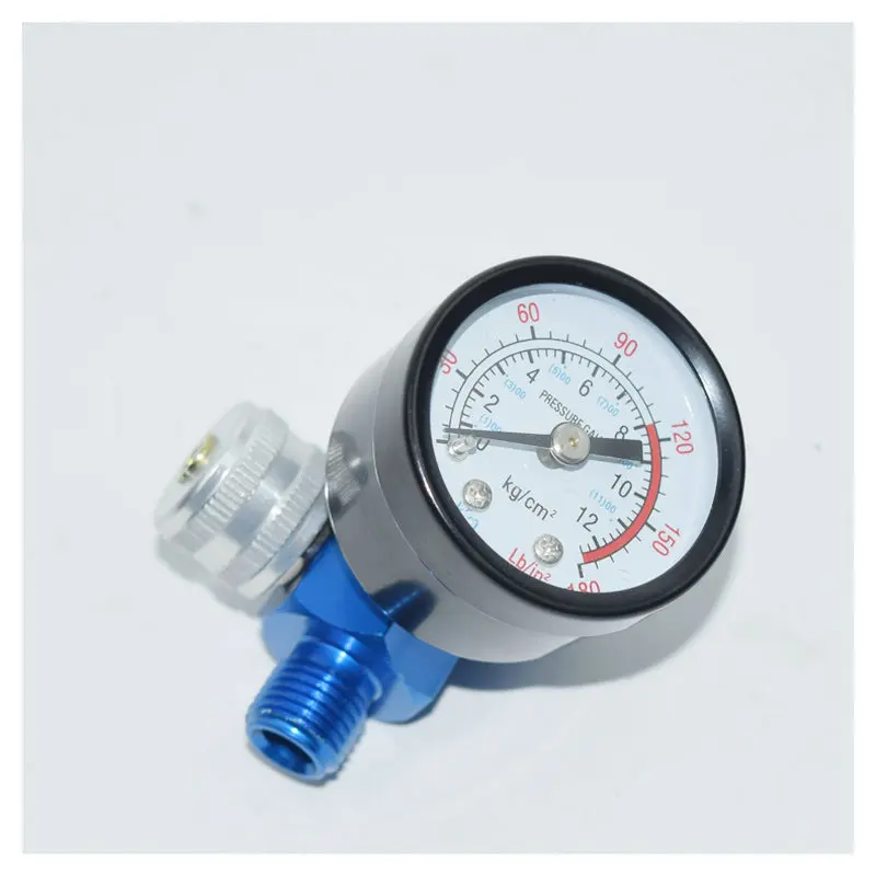 Imagem -06 - Pistola de Pulverização Air Regulator Gauge In-line Óleo Água Armadilha Separador de Filtro eu jp us Adaptador Ferramentas Pneumáticas para Airbrush Af02