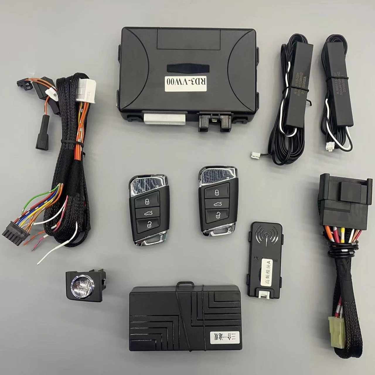 

For Volkswagen T-ROC Year 2018-2024 Car Remote Starter Stop Push To Start Stop Keyless Access Auto Lock Unlock Car Products