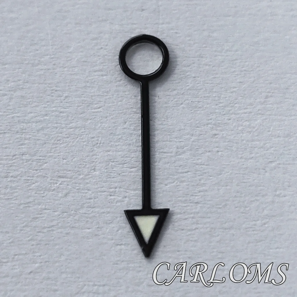 TOP NH34 GMT Movement Silver Gold Rose Gold Green Black Blue Red Orange Purple Watch Hands Luminous