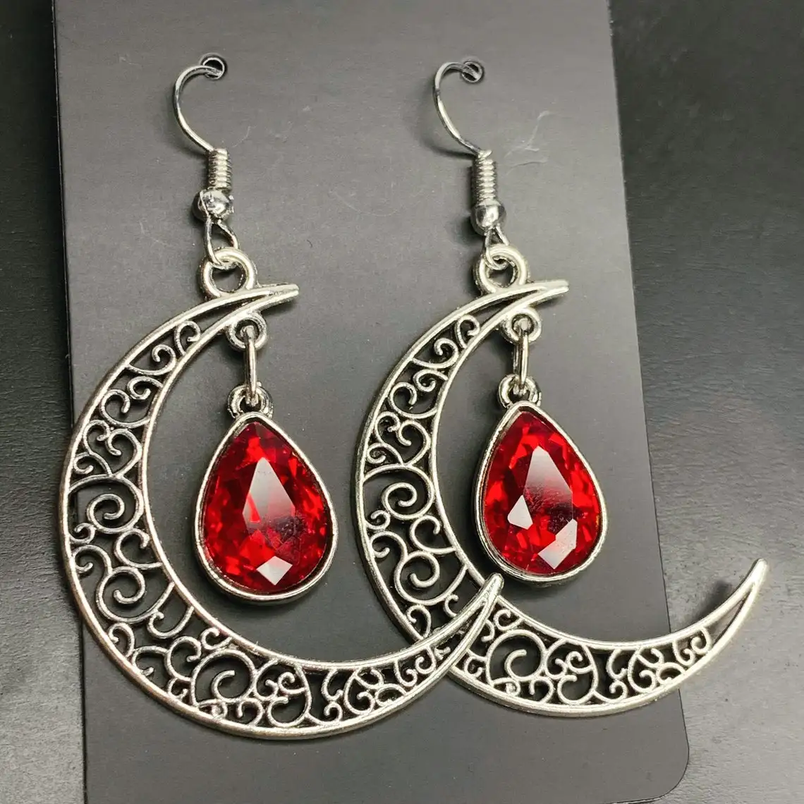 Bloodmoon Earrings,…