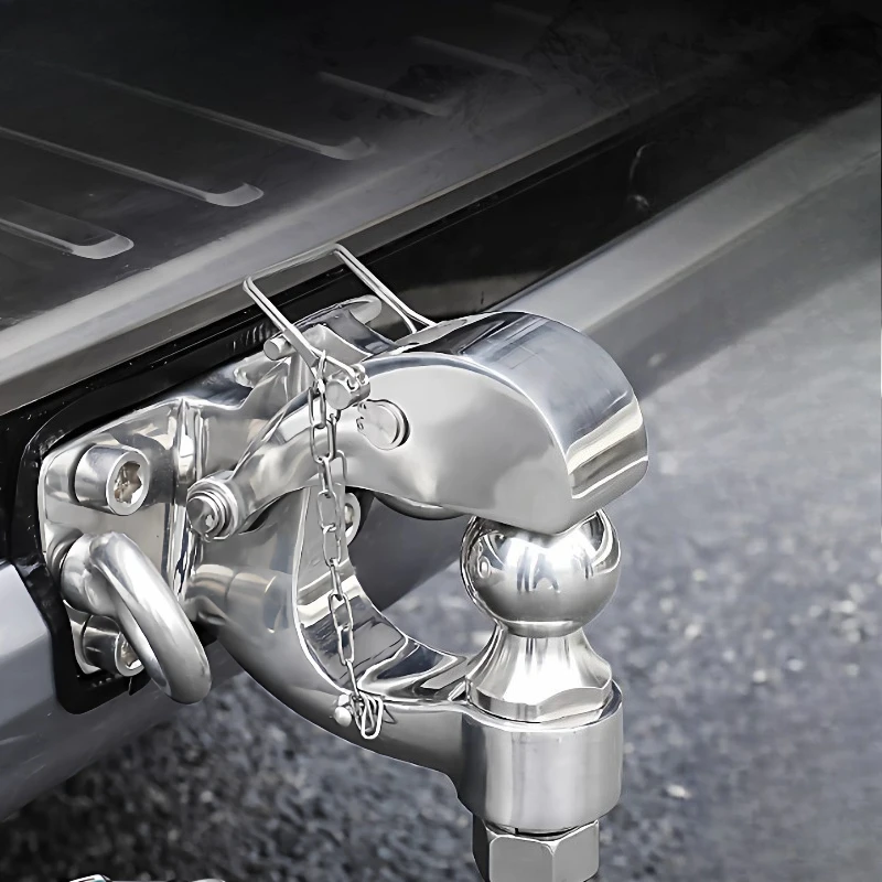 

New trailer hook Off-road modified stainless steel trailer hook rear traction anti-collision hook