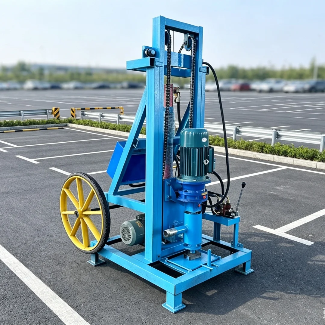 Customized Cost‑effective Wheeled Water Well Drilling Rig, Small Well Drilling Rig, Drilling Equipment for Farmers