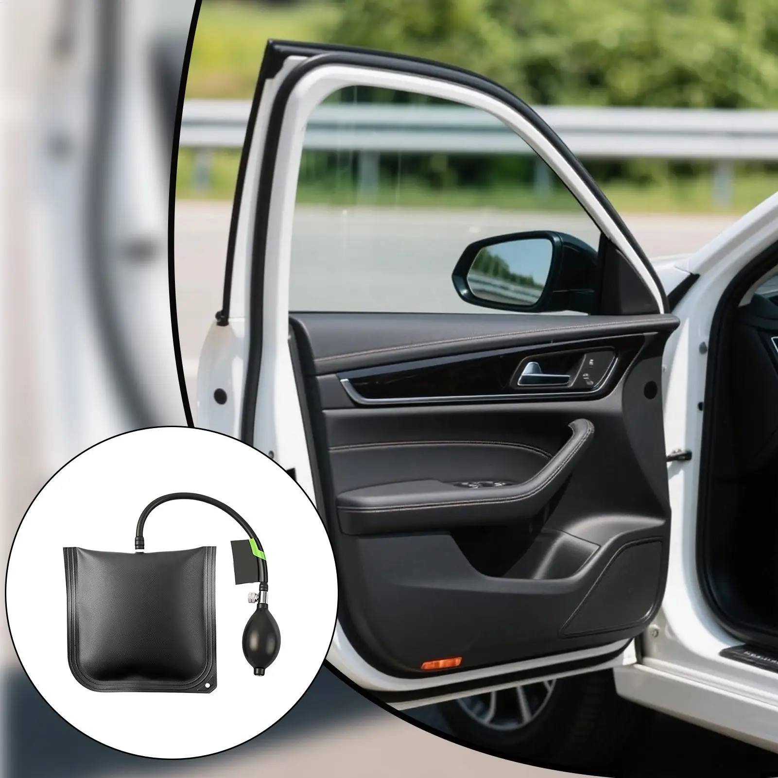 Air Wedge Bag Vehicle Repair Air Shim Cushion Car Door Repair Shim For Window Frame Panel Home Garage Parking Lot Road