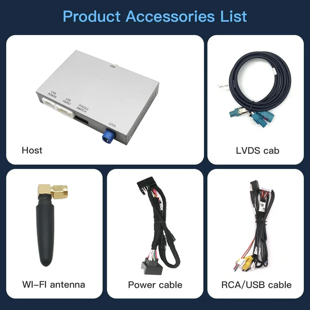 Wireless Carplay Android Auto Module for Peugeot Citroën SMEG MRN Picasso C4 C5 C6 DS4 DS3 308 508 208 3008 Mirror LinK