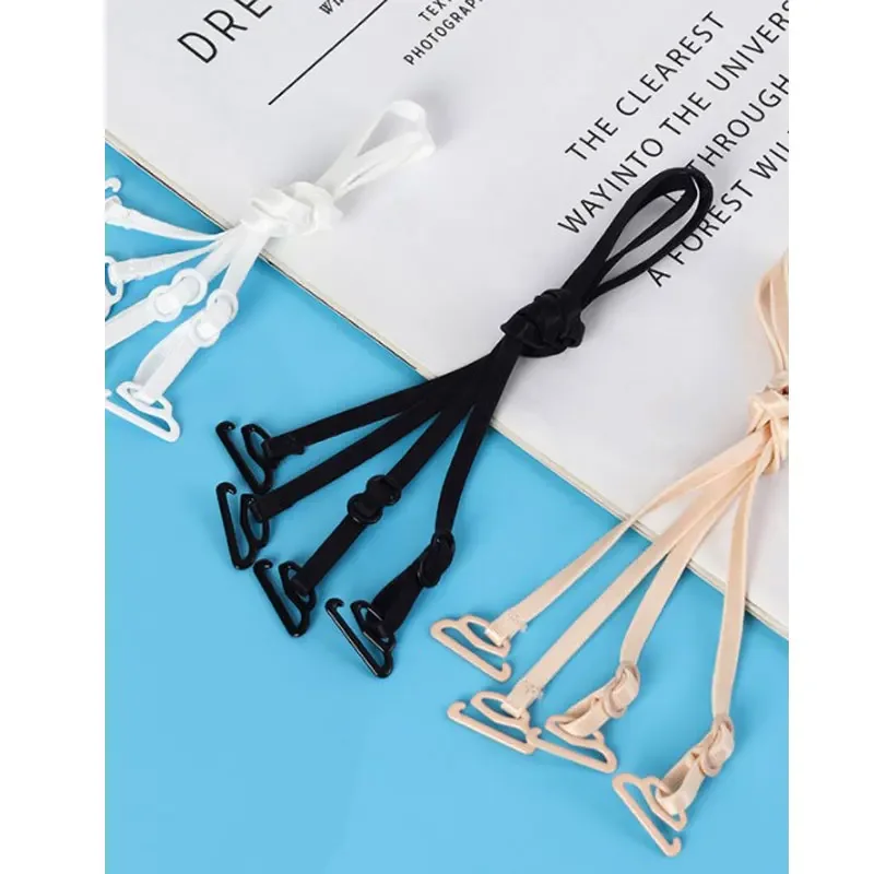 3 5 Pairs Spaghetti Strap Underwear Straps Invisible Shoulder Strap Non-slip Bra Straps