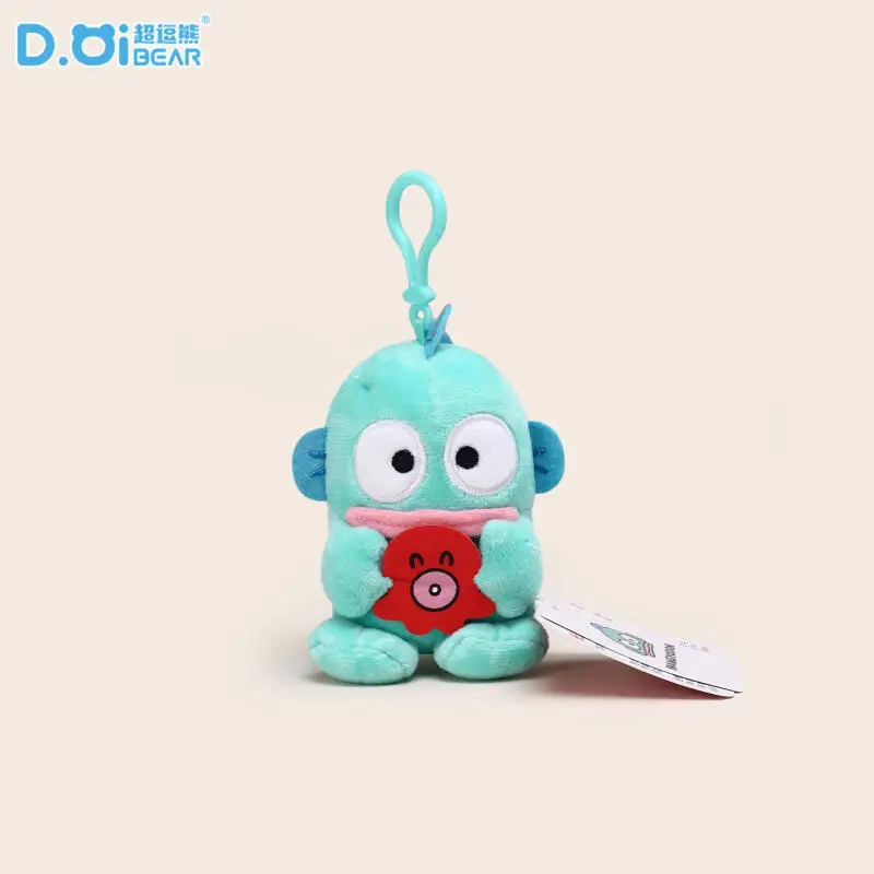 Sanrio Hangyadon Kreskówkowy Kreatywny Kawaii Miękki Pluszowy Breloczek Zabawka Akcesoria do Itabagów Zawieszka do Zamek Błyskawicznych Prezent Urodzinowy dla Dziewczynki