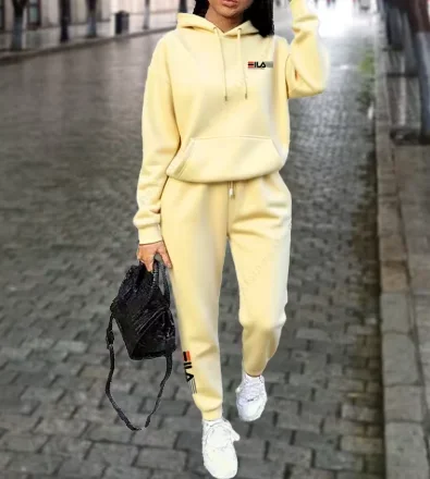 2026 New Ladies Tracksuit Aesthetic Designer Clothes Trend Sportswear High quality Hoodies Sweatpants 2 piece Outfits Women Sets
