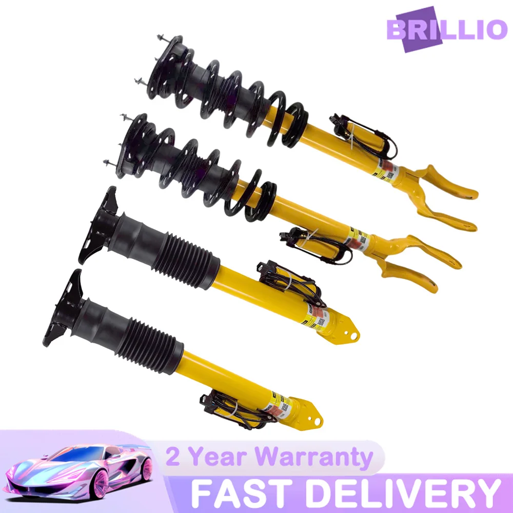 

4X Front Rear Left &Right Shock Absorber Struts Assys w/Electr 68139497AC 68139503AB For Jeep Grand Cherokee SRT8 2012-2015