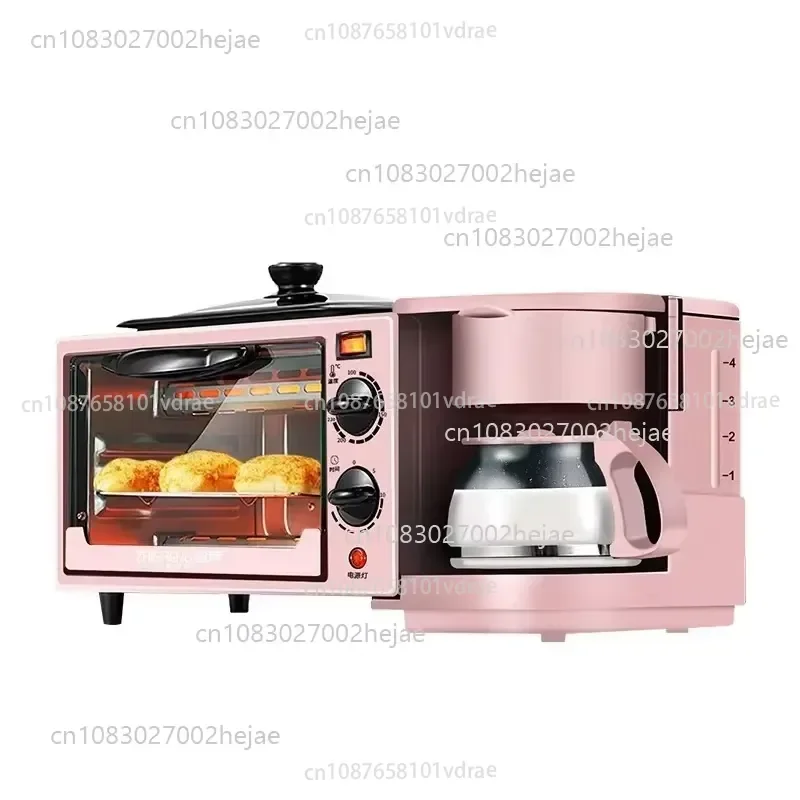 Breakfast Maker Household 3-in-1 Multipurpose Toaster, Sandwiches, Electric Oven, Appliances