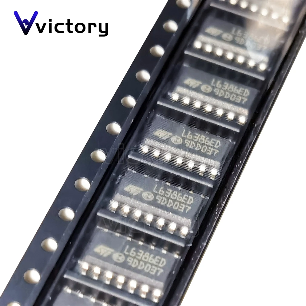 5PCS/LOT L6386ED L6386D L6386D013TR SOP-14 ED013TR High Voltage And Low Side Driver Chips