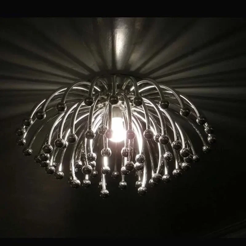 Modern Creative Ceiling Lamps,Silver Plated Acrylic Coral Lights For Living Room/Bedroom/Kitchen Room For Decoration