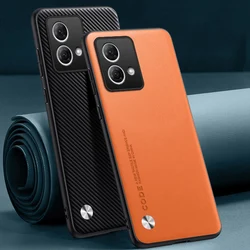 Luxury PU Leather Case For Motorola Moto G84 Back Cover Matte Silicone Full Protection Phone Case For Motorola G84 5G MotoG84
