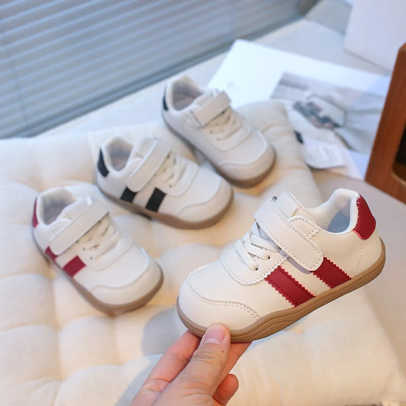 

Baby Sports Shoes Kids Walking Shoes 2026 Spring Children Casual Sneakers Anti Slip Platform Lightweight Boys Girls Board Shoes