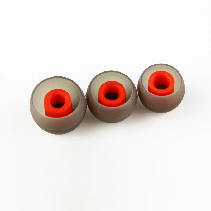 NiceHCK 3 Pairs(6pcs) L M S In Ear Tips Earbuds Earphone Silicone Eartips/Ear Sleeve/Ear Tip/Earbuds For KZTRNCCAEarphone
