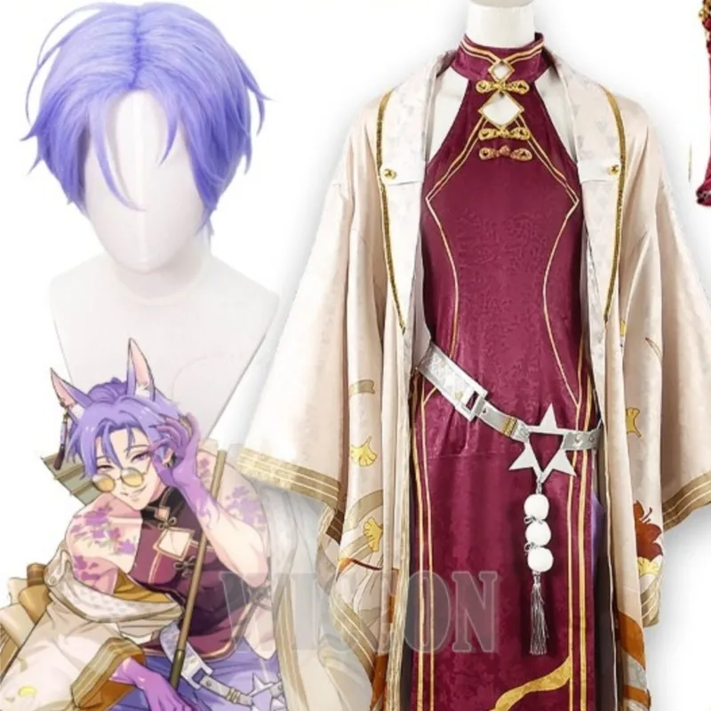 

Nu Carnival Kuya Foxfire Reminiscence Cosplay Costume Custom Made Anime Game Outfit Halloween Performance Wear Navidad Carnaval