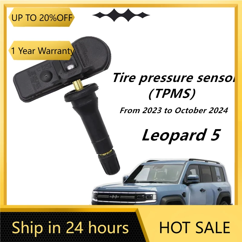 NEW Tire pressure sensor for BYD Leopard 5,Original car accessory,Automatic matching,Rubber/Aluminium alloy,TPMS