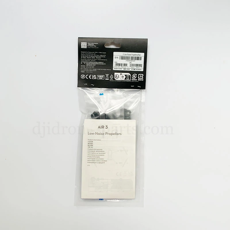 Oryginalne śmigło o niskim poziomie hałasu dla DJI Air 3/Air 3S Quick Release Props Blade Lekkie wentylatory skrzydłowe Accessries 1/2/4/10 para — zdjęcie produktu 2