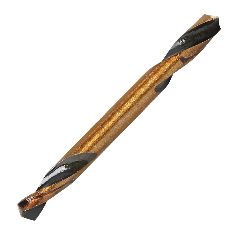 1Pcs 3-5.2Mm Hss Double Ended Spiraal Boren Twist Boor Gereedschap Set Voor Hout Metaal Opening gatenzaag Tool