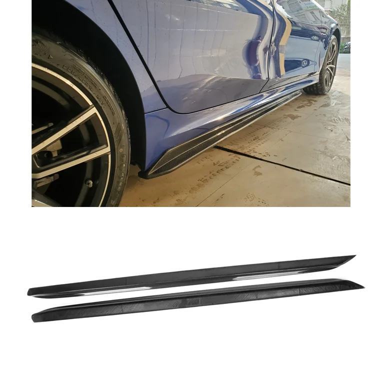

STLFHigh Quality Carbon Fiber Side Skirts for BMWs 3 Series G20 G28 2019+ Sline MP Style Side Skirt