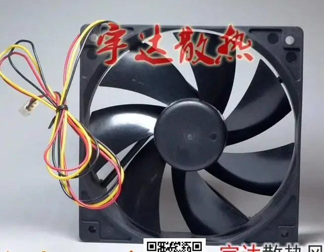 Ltsf لـ ADDA AFB1212SL DC 12V 0.15A 120x120x25mm 3-Wire Server مروحة تبريد 12 سم