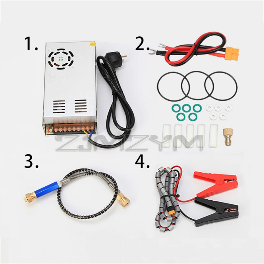 Imagem -05 - Compressor de ar Livre de Água e Óleo Bomba o Aplicar no Rifle de ar Garrafa Mergulho Dupla Utilização 30mbar 110v 220v 4500psi Pcp de Alta Pressã