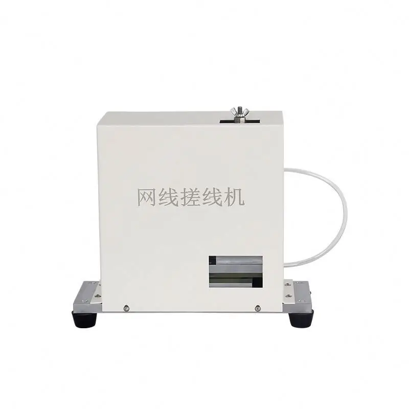 

Пневматическая машина для выпрямления внутреннего витого провода с многожильным сетевым кабелем