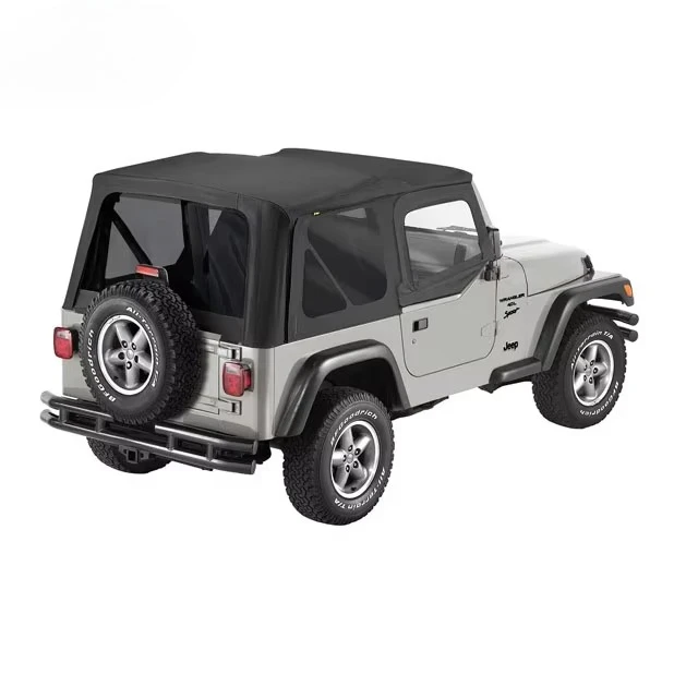 Replay Top W/Tinted Side and Rear windows and Upper Door Skins, Fit for Jeep Wrangler TJ (1997-2006)