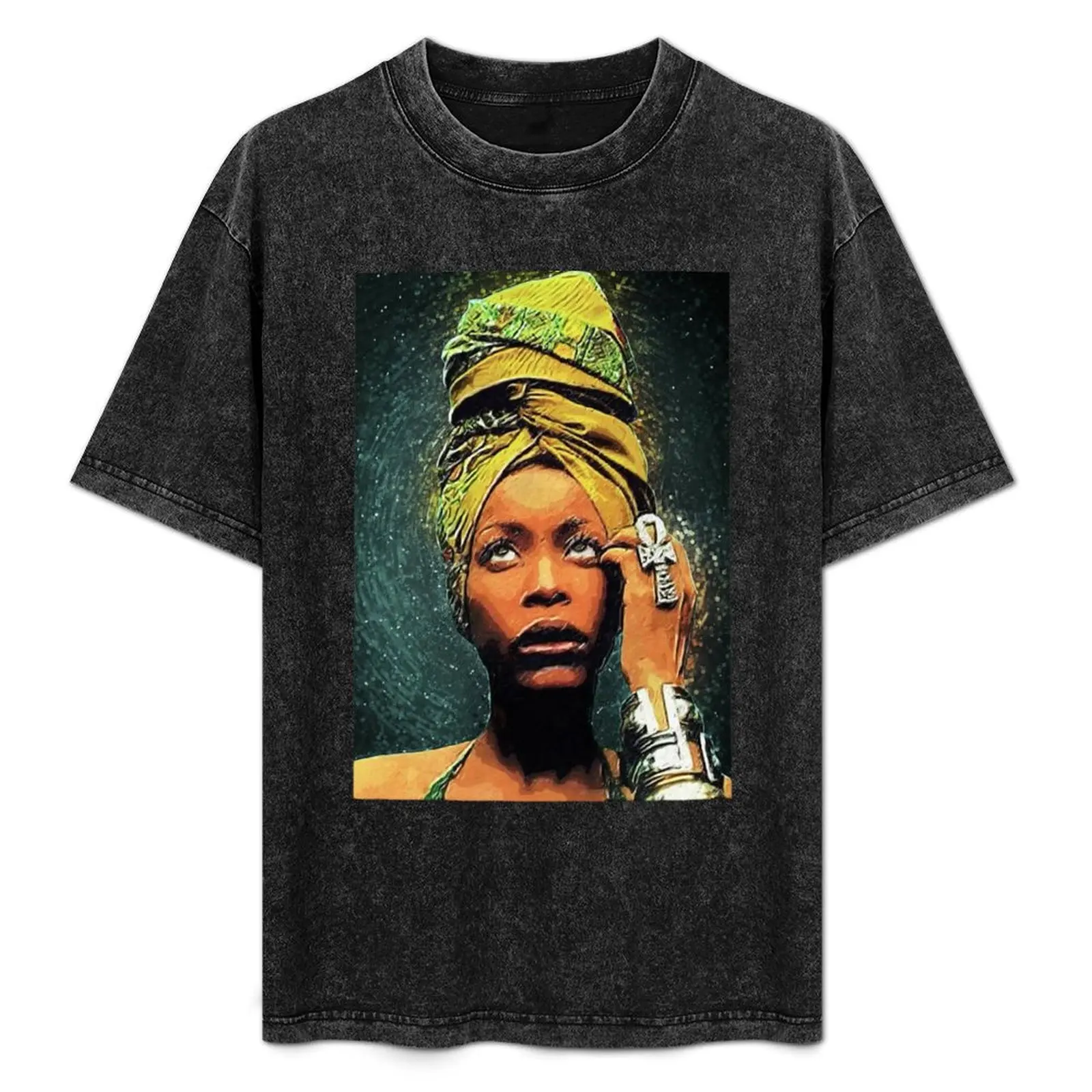 

Erykah Badu T-Shirt Anti-Perspiration Workout Top