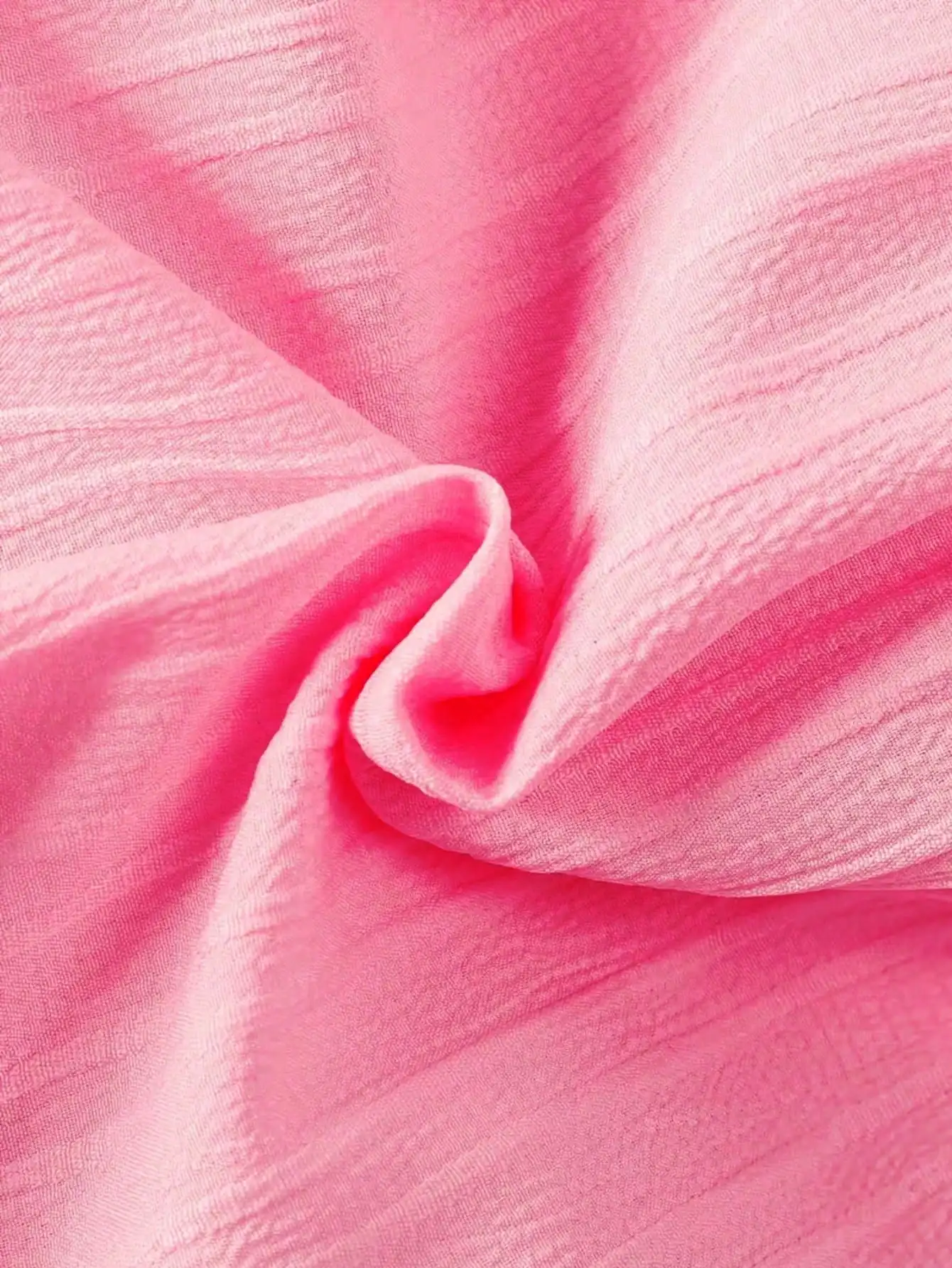 Kinderkleid mit Rüschen und langen Ärmeln, lässiger Rundhalsausschnitt, lockerer Schnitt, knielanger Rock für Babys und Kleinkinder, mittellanger Rock. – Detail 7