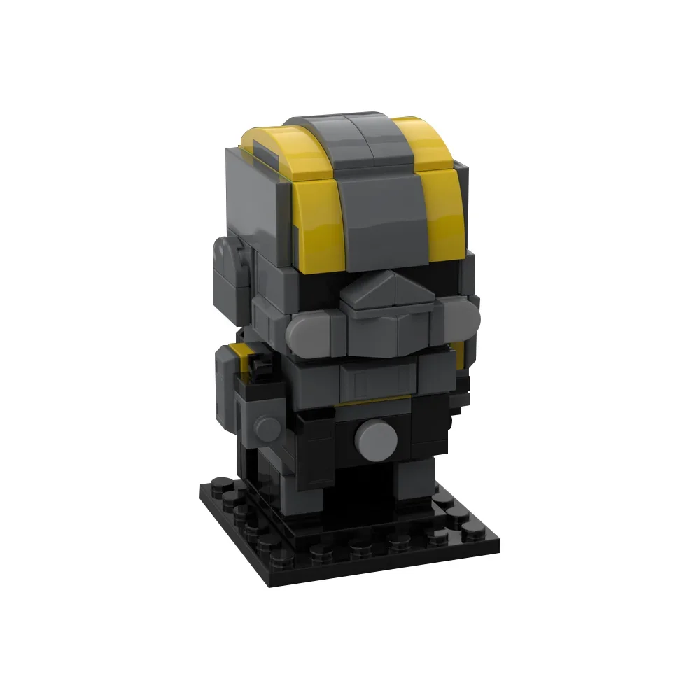 MOC Helldivers Game EX-45 Patriot Exosuit Building Blocks Model Emancipator Exosuit Bricks Sentry Stratagems diy Toy Kids Gift