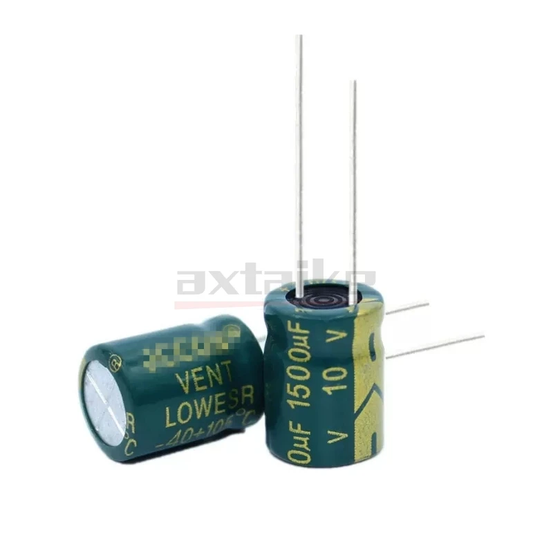 10PCS 1500UF 6.3V 10V 16V 25V 35V 50V 8*16/10*13/10*20/13*20/13*25MM High Frequency Low ESR Aluminum Electrolytic Capacitor DIP