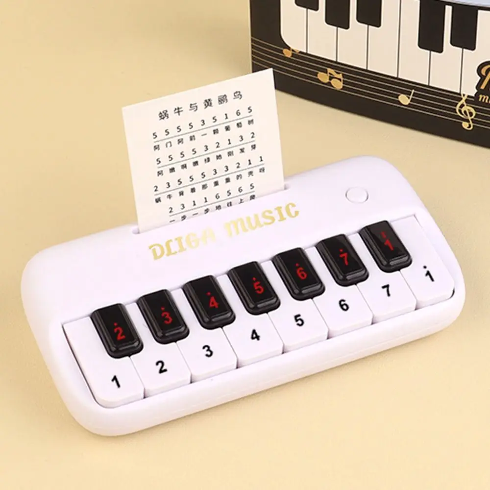 Early Education Mini Electric Keyboard Learning Music Multifunctional Electronic Musical Toys Interactive Light Instrument Toy