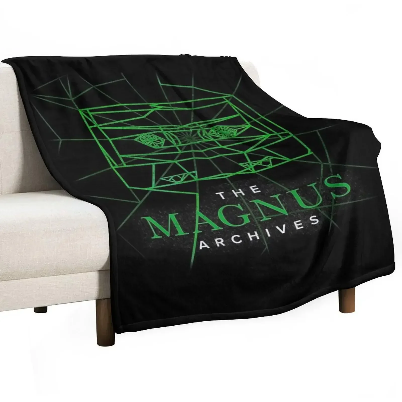 magnus-archives, podcast Throw Blanket Decorative Sofa Kid'S Retros Multi-Purpose Sofa Throw Luxury Thicken Blankets