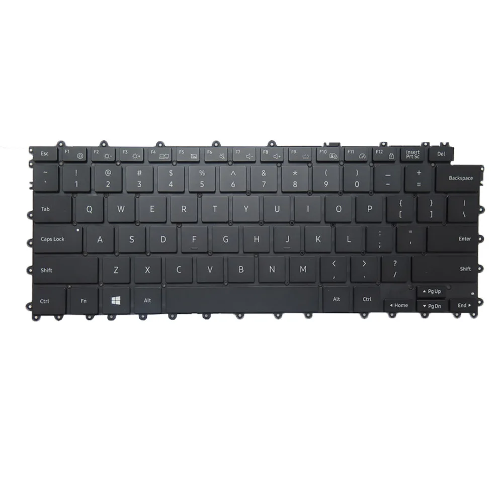 Laptop Keyboard For Samsung NP930XED 930XED English US BA59-04572B With Backlit White New