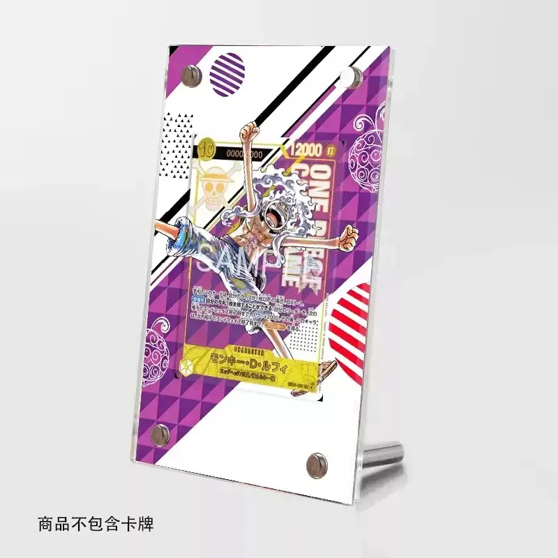 Diy One Piece OP07-109 ST21-014 Monkey D. Luffy Game Expansion Card Brick Opcg Game Collection Card Brick Protective Cover Table