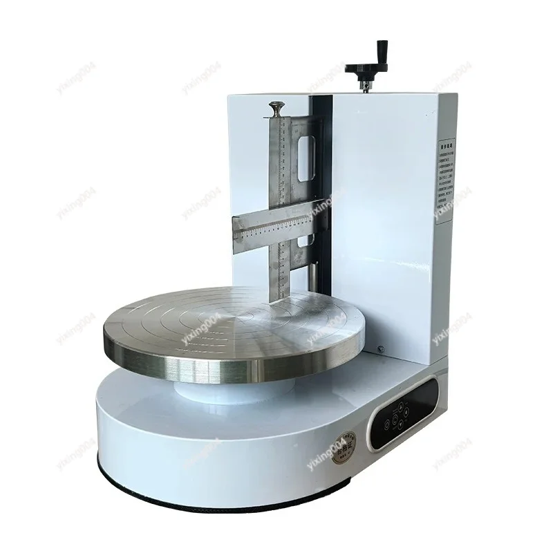 Automatic Cake Coating & Smoothing Machine, Cream Spreading Equipment for Bakery & Home Use