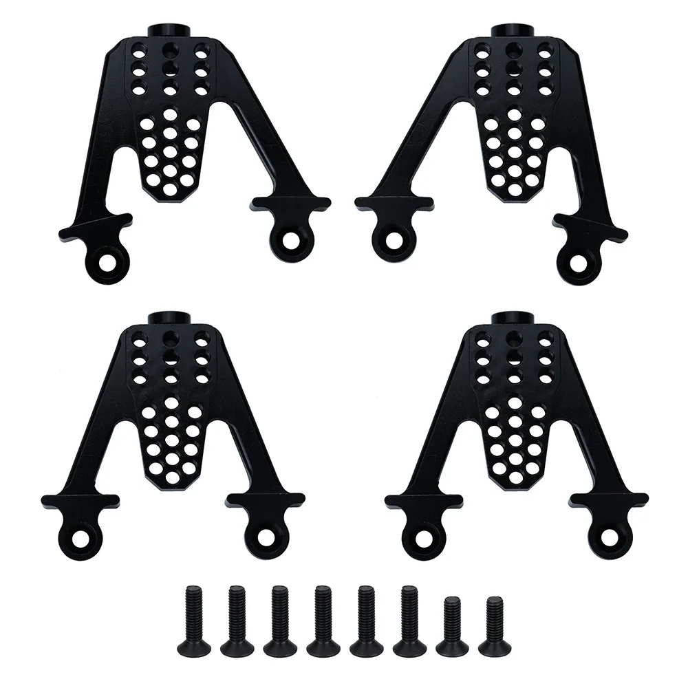 Metalli ammortizzatori anteriori e posteriori torri d\'urto montaggio montanti ammortizzatori per 1/10 RC Crawler Axial SCX10 parti di aggiornamento