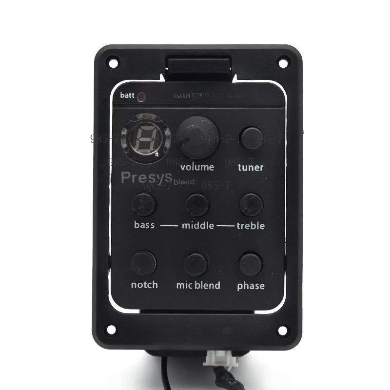Acoustic Guitar Equalizer Electric Box Pickup 301 Compatible No Battery