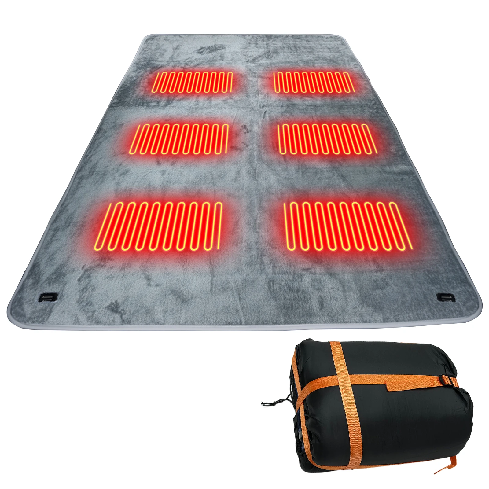 Portable USB Heated Sleeping B - Outdoor Adventure Zone ulasan dan harga