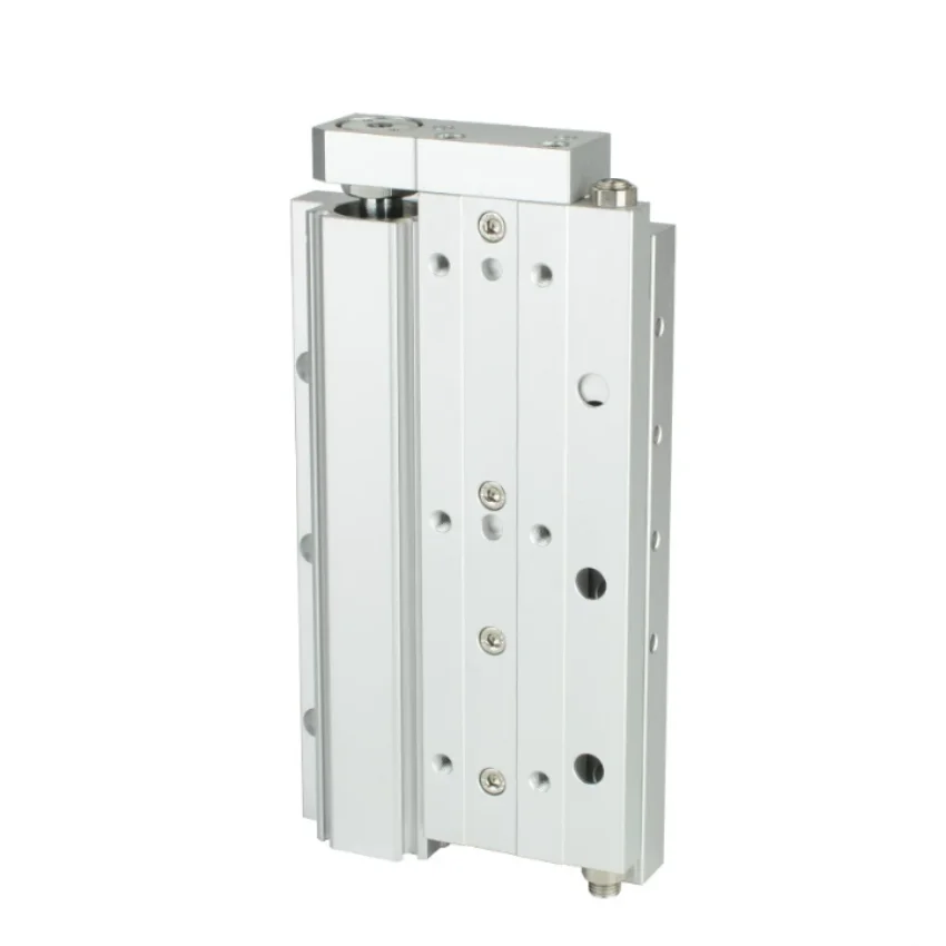 MXF MXF8 MXF12 MXF16 MXF20 Slide Table Cylinder With Guide Rail Roller Low Profile MXF8-10 MXF8-20 MXF8-30 MXF12-20 MXF16-50