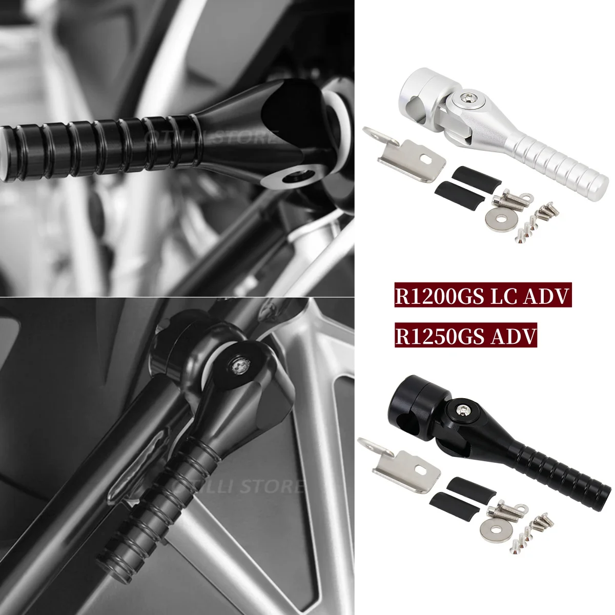 

For BMW R1200GS LC ADV R1250GS Adventure CNC Aluminum Motorcycle Lift Bar Portable Lifting Pole Assist Lever Moto Accessories