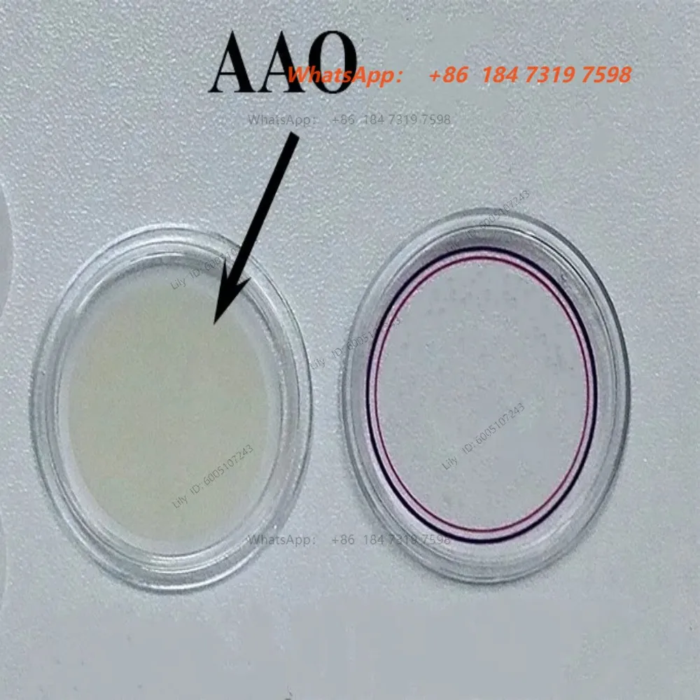 Customized pore spacing DP450 nm double-pass AAO AAO template AAO filter membrane inorganic membrane porous alumina template