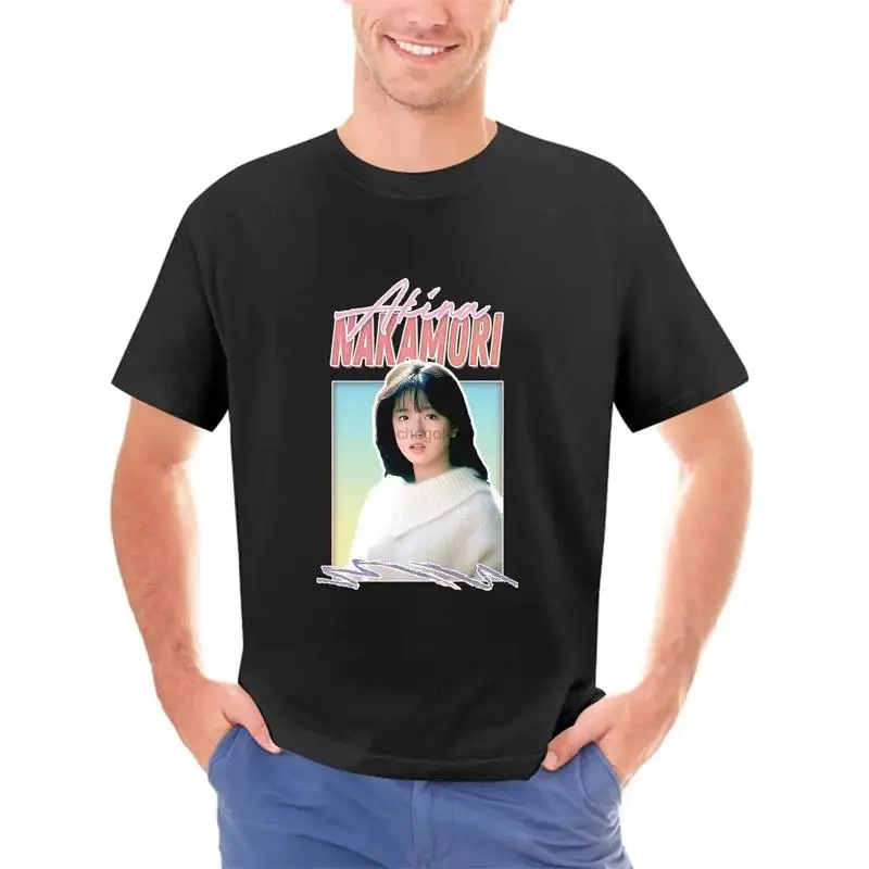 Akina Nakamori Retro Style J Pop Music Fan Design Popular T Shirt Crewneck 100
