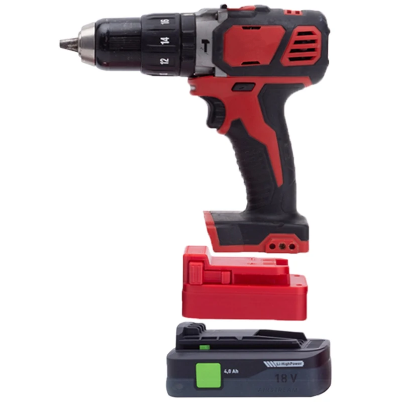 Imagem -05 - Adaptador de Bateria para Milwaukee 18v Li-ion Tools Conversor para Festool Airstream Acessório para Ferramenta Elétrica