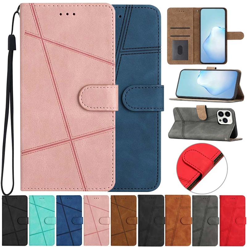 Wallet Card Slots Protect Case For Moto G14 G13 G23 G53 G73 G22 G42 G52 G50 G31 G41 G30 G10 E13 E22 E32 E20 E30 Cover Coque Etui