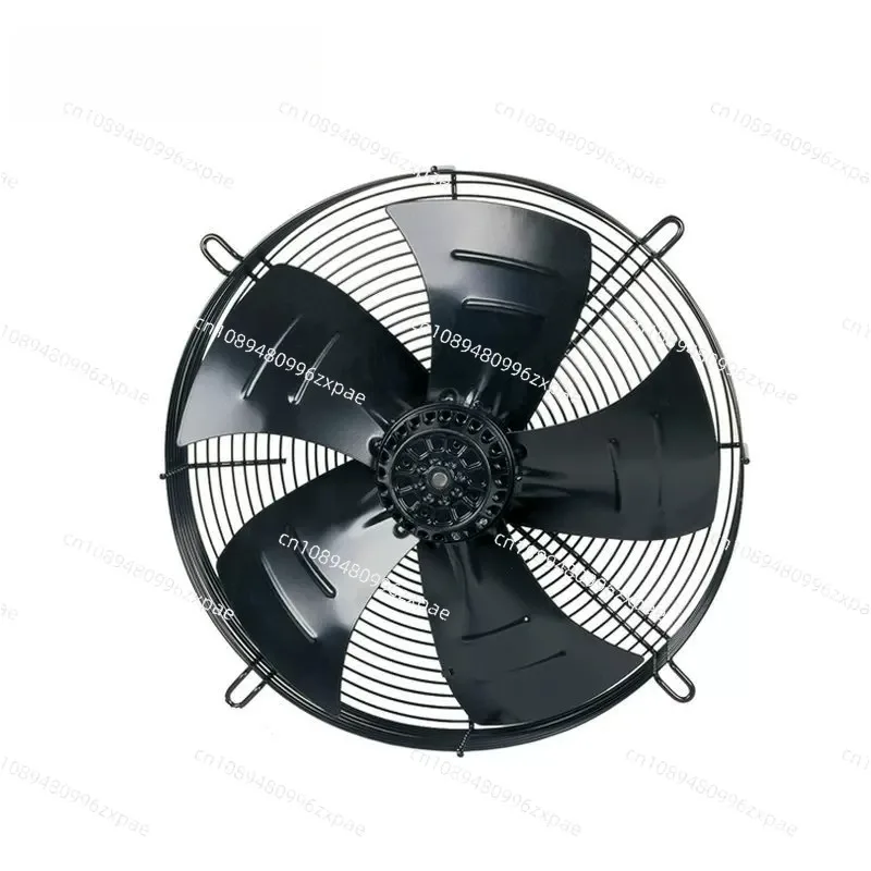 External Rotor Axial Flow Fan with Mesh Cover,Cooling Unit Condenser Fan,Durable Industrial Fan for Refrigeration