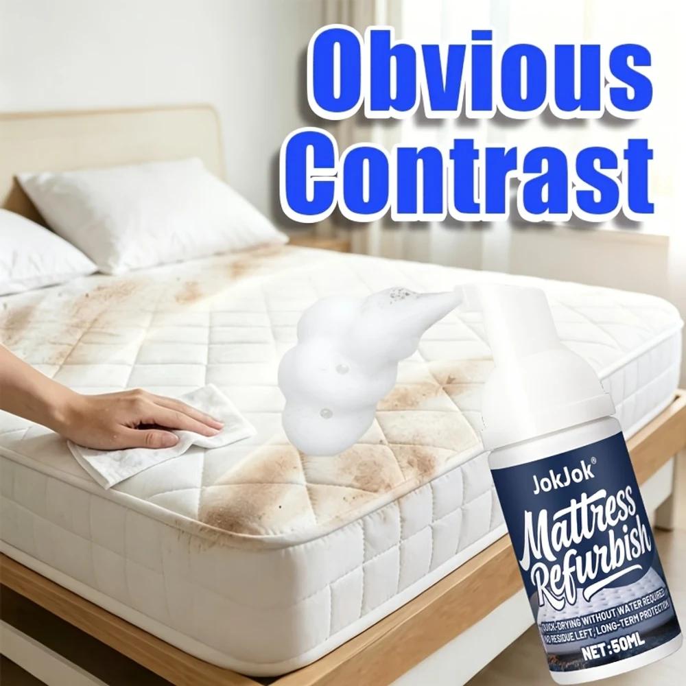 The Upgraded Water-free Fabric Rejuvenator Works Astonishingly Well, Quickly Reviving Curtains, Sofas, Mattresses and Clothes.