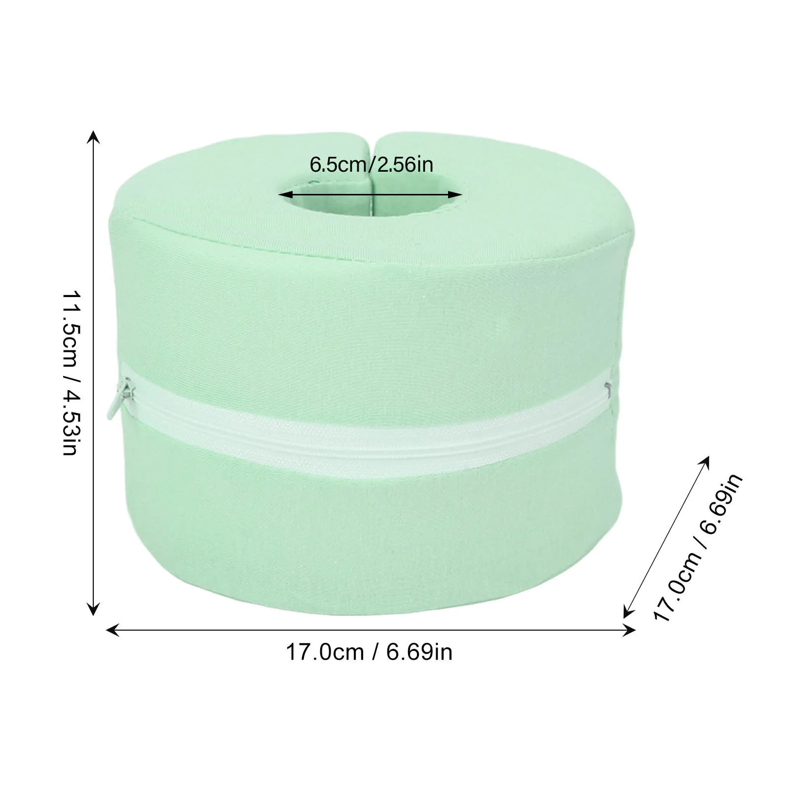 Foot Elevation Pillow Pain Pressure Relief Promote Recovery Detachable Washable Cover Ankle Heel Elevator for Foot Ankle